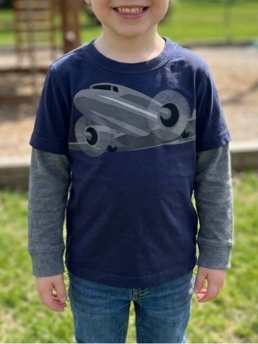Hanna Anderson ✈️ Boy Long Sleeve Tee